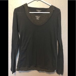 Nordstrom Majestic Filatures Paris Cashmere Shirt
